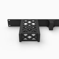 Rear view of the IceWhale ZimaBoard 19 inch 1U rack mount