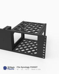19" Synology FlashStation FS200T NAS Rack Mount - 3U (Modular)