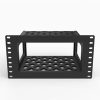 QNAP TS-233 10 inch mini rack mount, front three quarter view