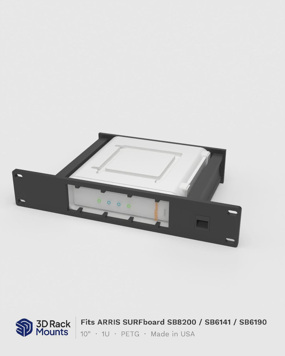 Arris Surfboard Modem rack mount video