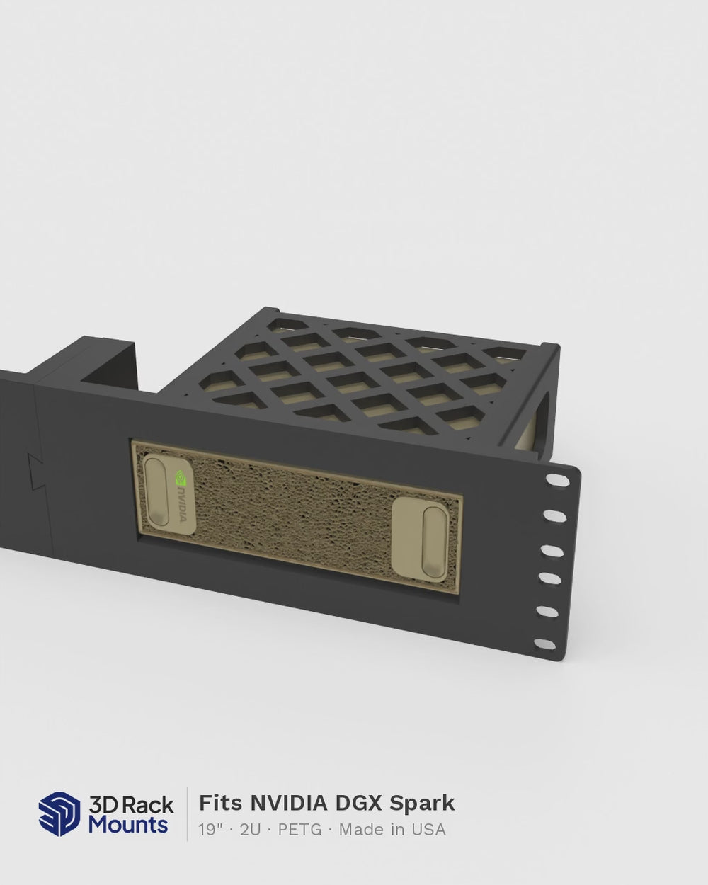 NVIDIA DGX Spark rack mount video