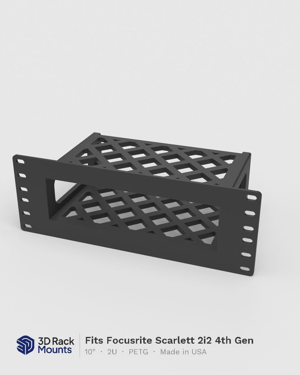 Focusrite Scarlett 2i2 4th Gen rack mount video