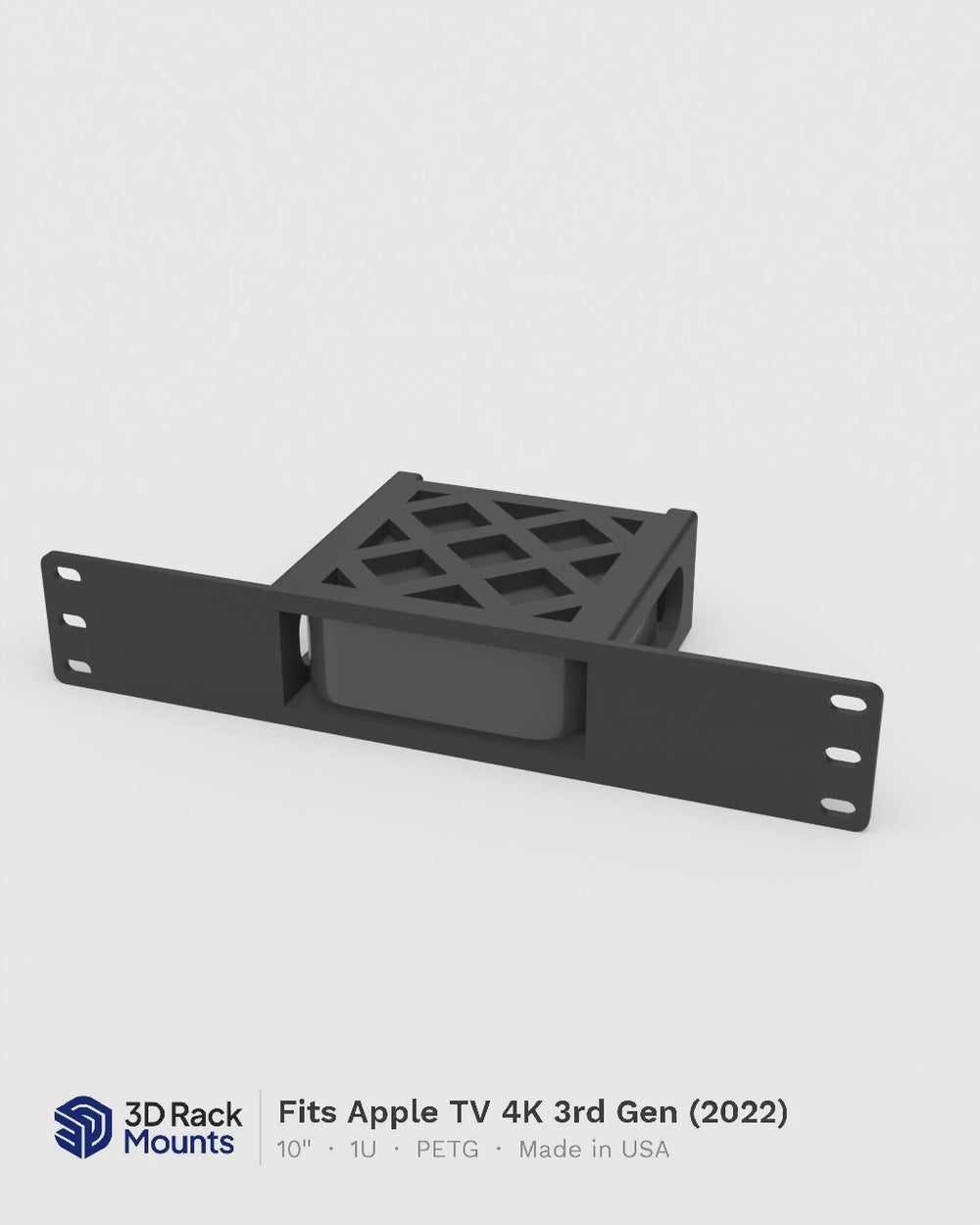 Apple TV 4K 3rd Gen (2022) rack mount video