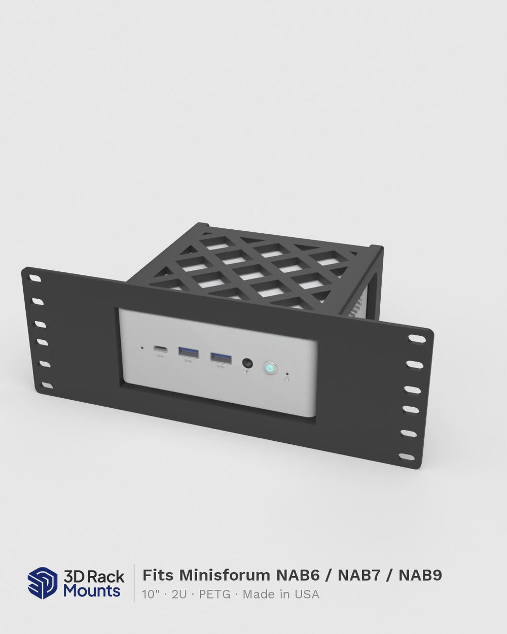 Minisforum NAB6/NAB7/NAB9 rack mount video