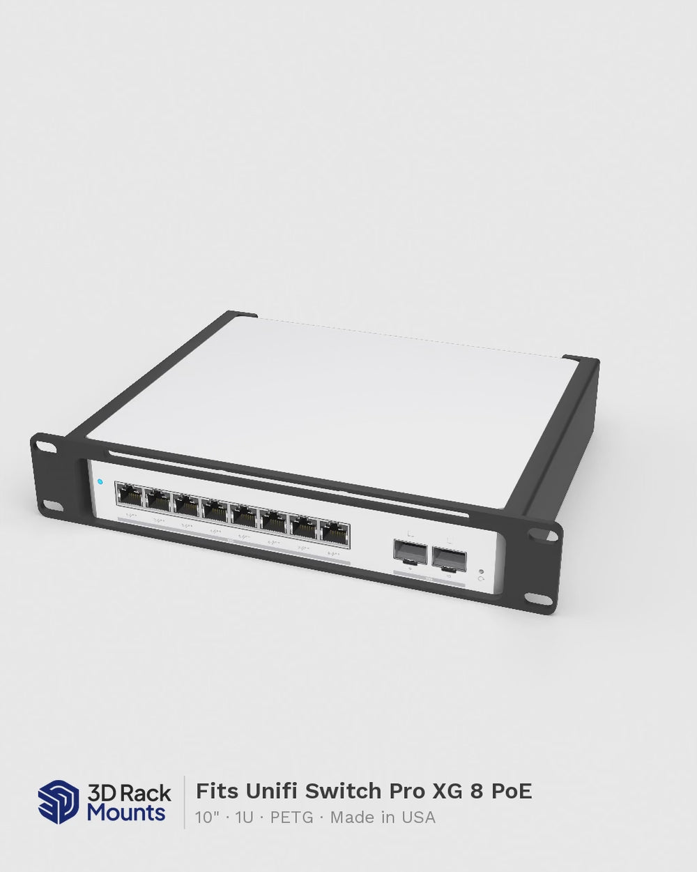 Unifi Switch Pro XG 8 PoE rack mount video