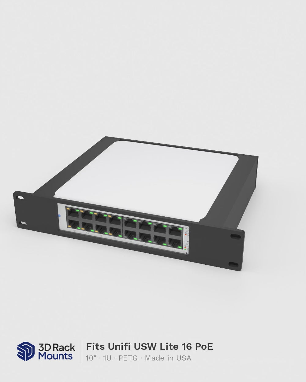 Unifi USW Lite 16 PoE rack mount video