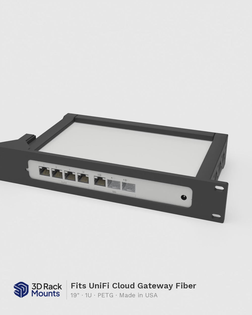 UniFi Cloud Gateway Fiber rack mount video