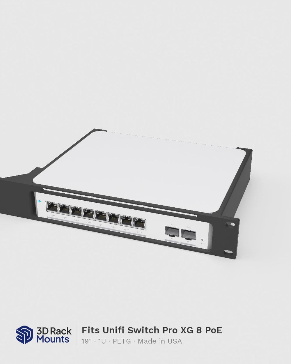 Unifi Switch Pro XG 8 PoE rack mount video