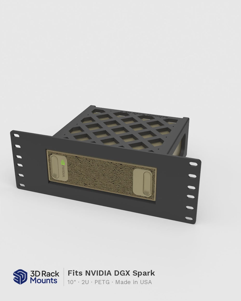 NVIDIA DGX Spark rack mount video