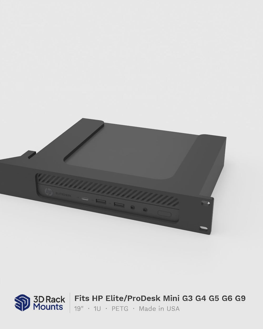 HP Elite/ProDesk Mini G3 G4 G5 G6 G9 rack mount video