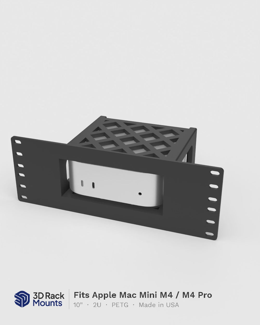 Apple Mac Mini M4 / M4 Pro rack mount video