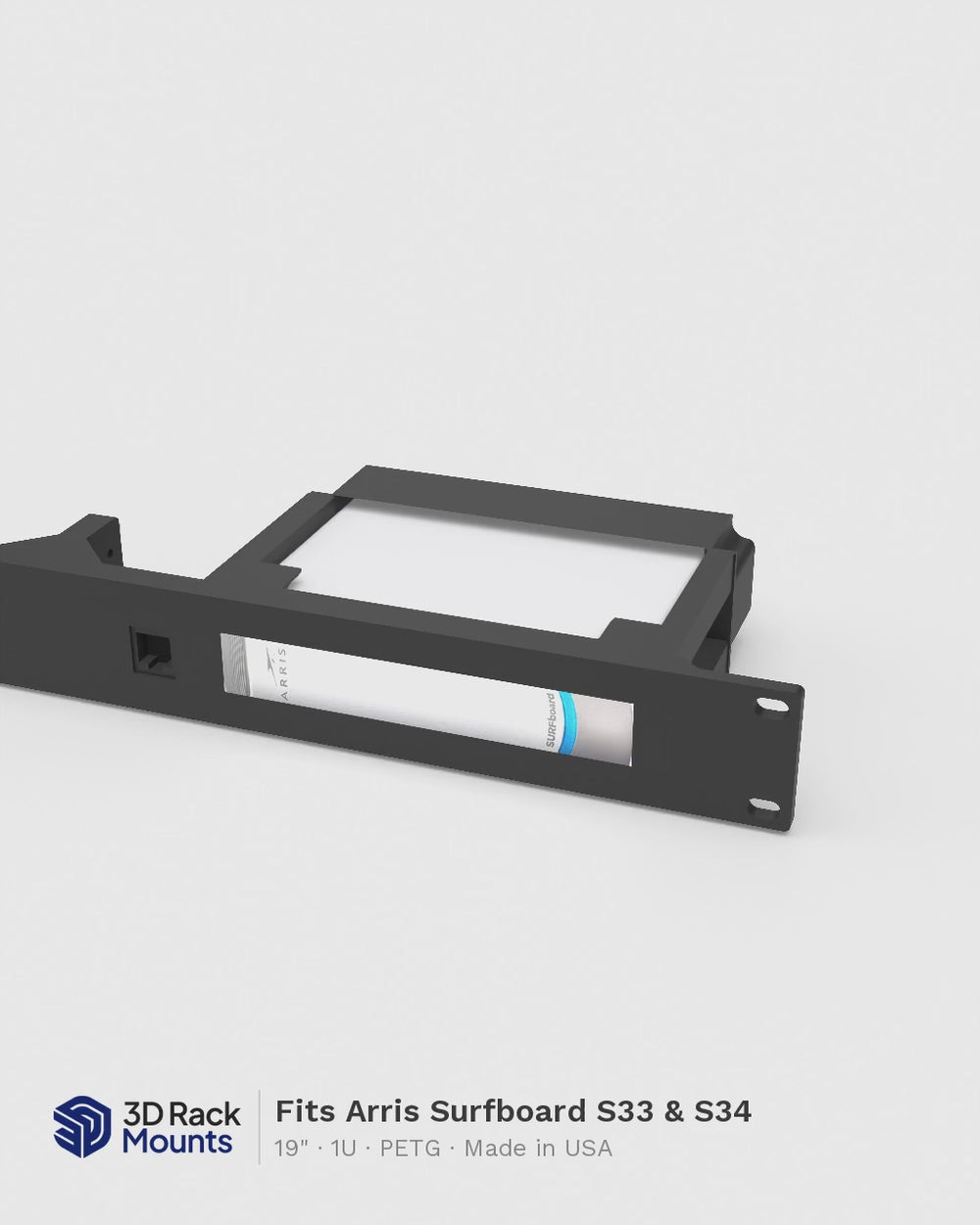 Arris Surfboard S33 & S34 rack mount video