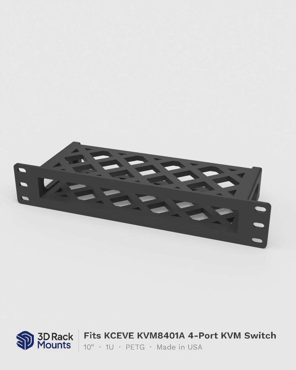 KCEVE KVM8401A 4-Port KVM Switch rack mount video